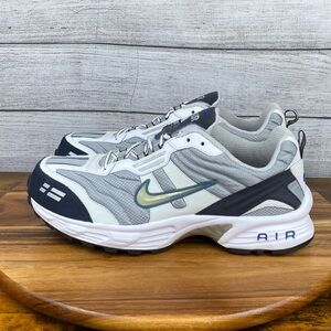 Nike Y2K Air Copious White Grey Blue Vintage Sneaker 310318-001 Men Shoe Size 13